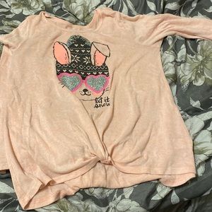 it’s creamy in a long sleeve shirt